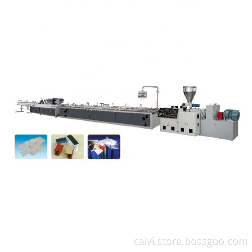 Customized PVC Plastic Profile Extruder Machine & Production Line